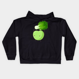 Stardew Valley- Bok Choy Junimo Kids Hoodie